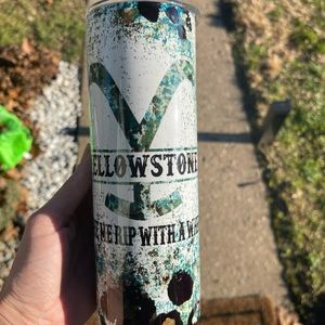 Yellowstone Ranch. Rip. 20oz skinny tumbler